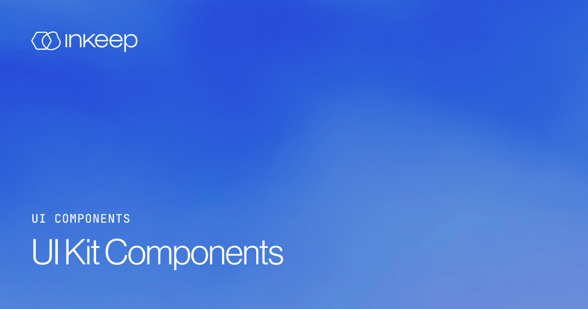 UI Kit Components - Inkeep